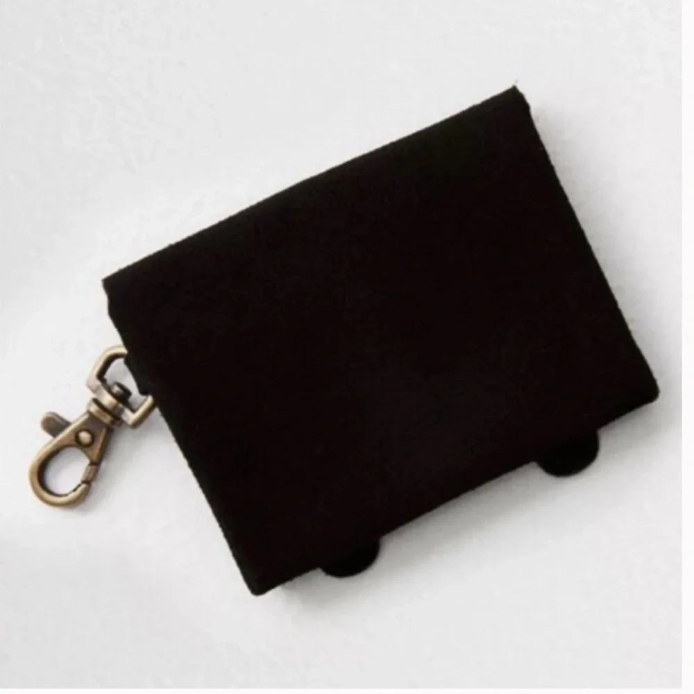 New🌟 Free People -Mini Eva Wallet in Black Suede